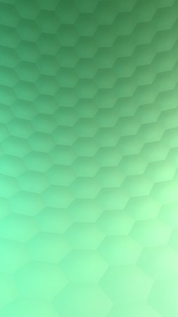 Hexagonal abstract background (3d render)の写真素材