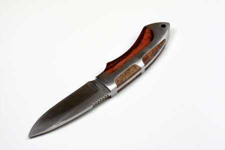 hunting knife isolated on a white background