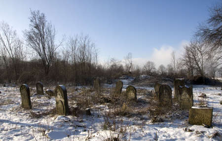 jewish cemeteryの写真素材