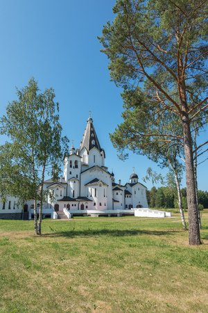 St. Vladimir's skit The wonderful island Valaam is located on Lake Lodozhskoye, Karelia. Balaam - a step to heavenの写真素材