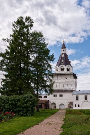 The watchtower and the economic block of the monastery.の写真素材