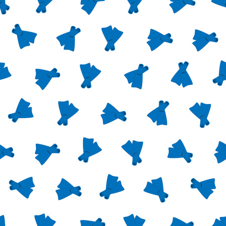 Seamless pattern summer beach flippers background with template in swatches for your convenience. Easy to use. Cartoon flat style illustration.のイラスト素材