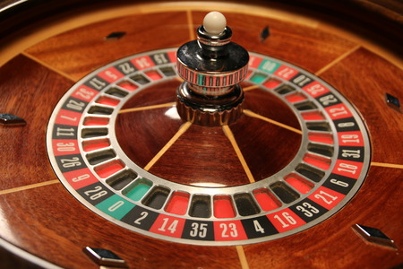 Roulette Wheel,の写真素材
