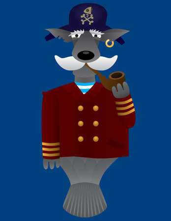 sea dogのイラスト素材