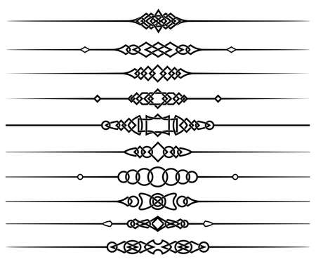 Page decorationのイラスト素材
