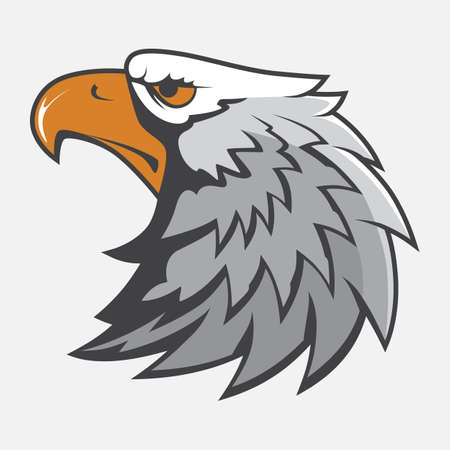 Eagle Head Mascot Image のイラスト素材