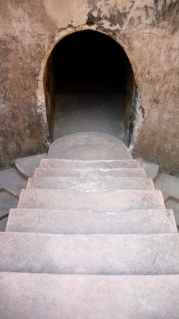 Underground Mosque in Taman Sari (Water Castle), Yogyakarta, Indonesiaのeditorial素材