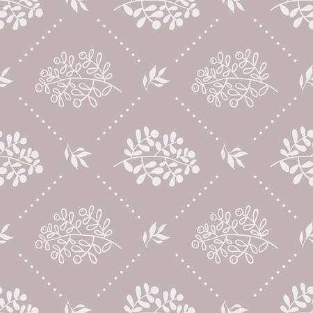 Vector seamless floral pattern. Seamless pattern can be used for wallpaper, pattern fills, web page background,surface textures.のイラスト素材