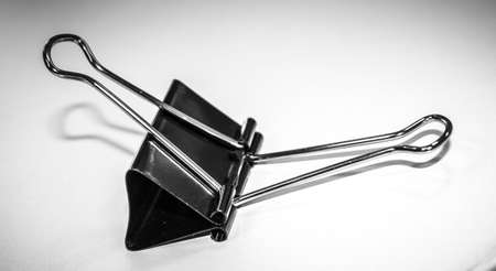 Darkclip in Whitebackgroundの写真素材