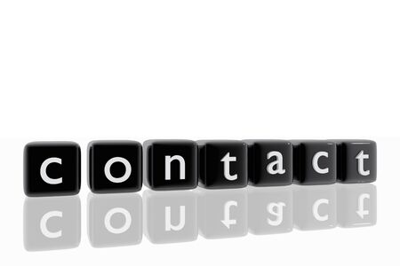 Contact iconの写真素材