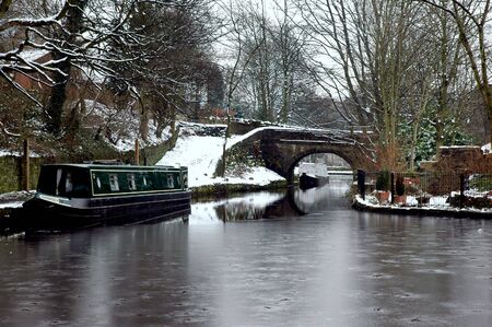 canal boatの写真素材