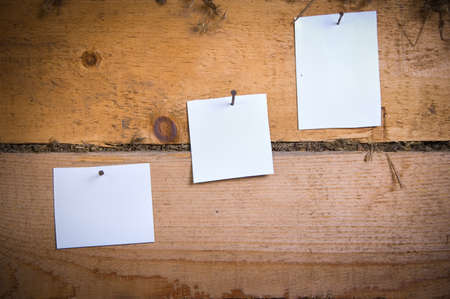 white paper over an old wood background