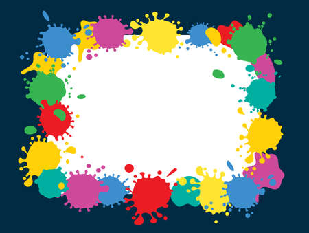 frame dropsのイラスト素材