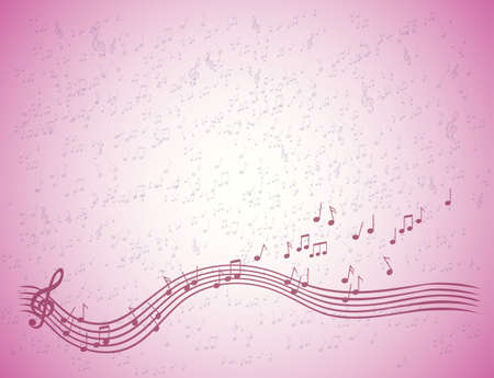 Background music のイラスト素材