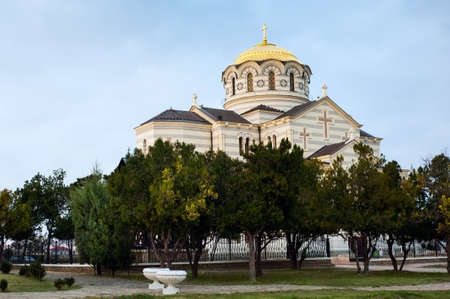 Orthodox Cathedral in Sevastopl city.