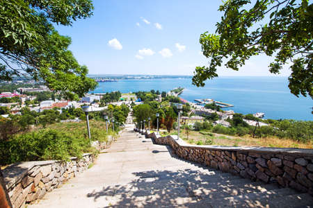 Kerch stairs to the waterfront