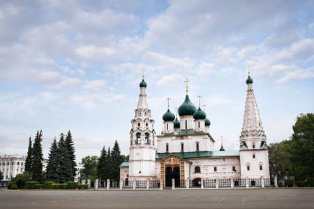 Yaroslavl. Church of the Transfiguration on the Cityの写真素材