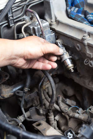 repair of motor cars, cleaning nozzles