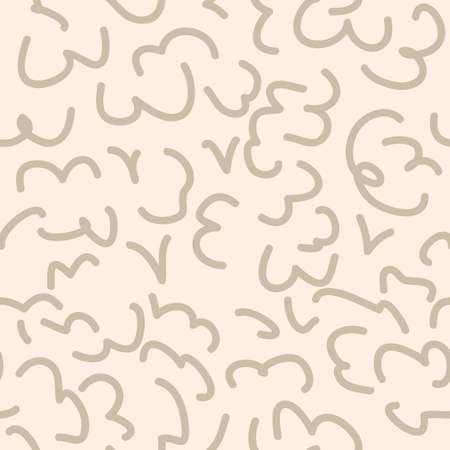 seamless texture with swirls, illustrationのイラスト素材