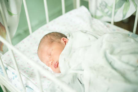 Newborn baby five days old