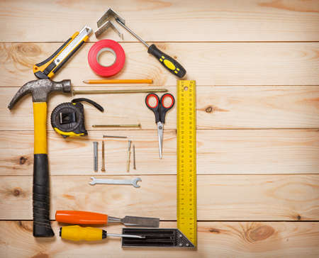 Tools on the new boardsの写真素材