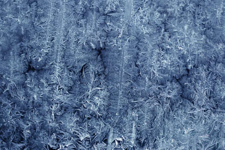 Texture of frost in the coldの写真素材