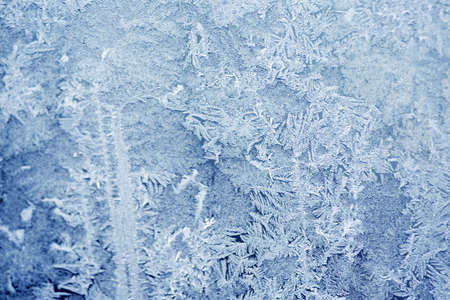 Texture of frost in the coldの写真素材