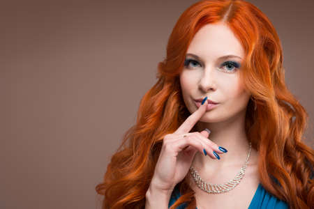 beautiful young woman with red hair beautiful,  red-haired girl with curls