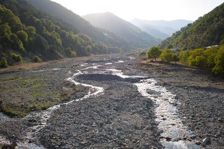 The dried up river, a trip to Georgia