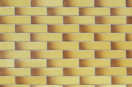 Brown mosaic tiles background