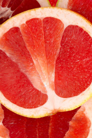 Ripe grapefruit  backgroundの写真素材