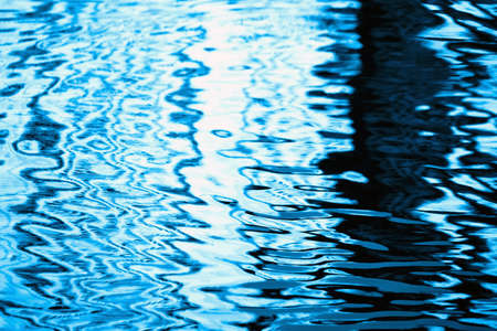 A waving water background. Abstraction for a relaxationの写真素材