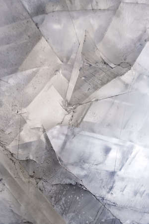 Calcite crystal mineral stone backgroundの写真素材