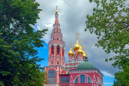 The Church of the Resurrection of the christ in Kadashi, Moscow, Russia