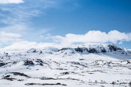 Haukeli Mountains in Norwayの写真素材