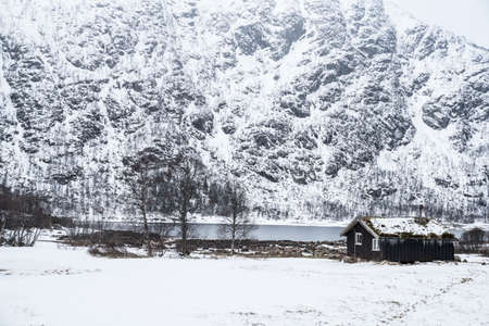 Remote Cabin in South Norwayの写真素材