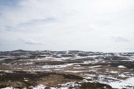 The Gol Mountain Area in Norwayの写真素材