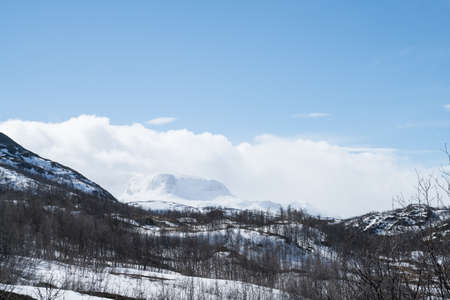 The Gol Mountain Area in Norwayの写真素材