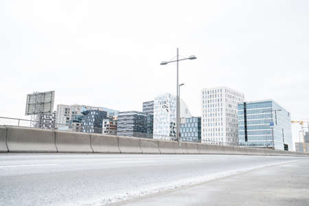 Architecture in Oslo in South Norwayの写真素材