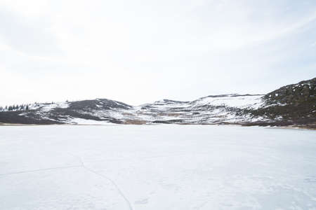The Gol Mountain Area in Norwayの写真素材