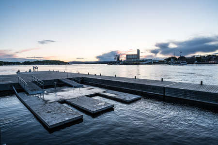 Sørenge City Area in Oslo, Norwayのeditorial素材
