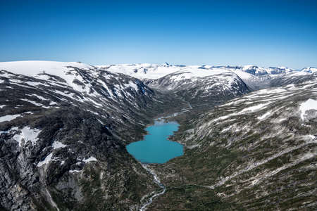 The Jotunheimen Mountain Area in Norway