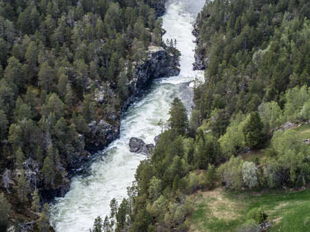 The Romsdalen River in west Norway