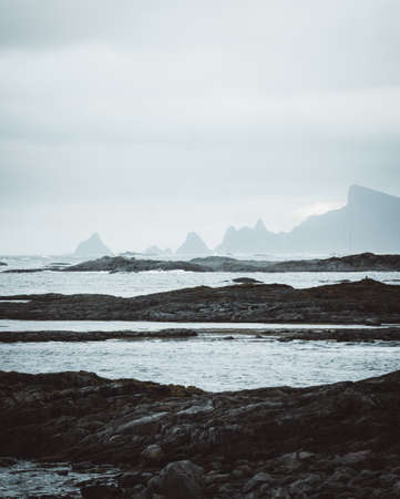 Nature at The Andoya Island in North Norwayの写真素材