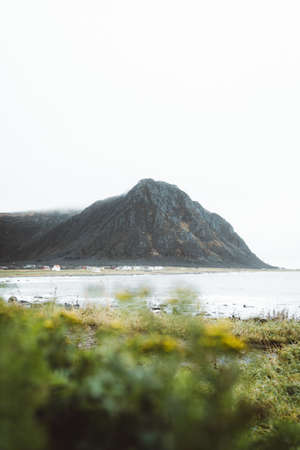 Nature at The Andoya Island in North Norwayの写真素材