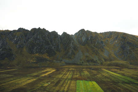 Nature at The Andoya Island in North Norwayの写真素材