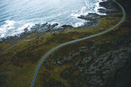 Nature at The Andoya Island in North Norwayの写真素材