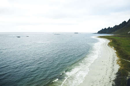 Nature at The Andoya Island in North Norwayの写真素材