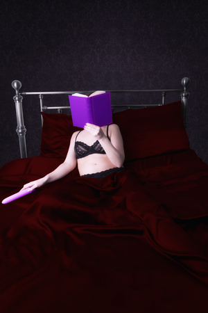 Erotic novelの写真素材