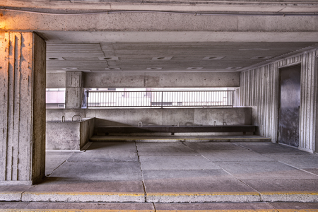 Underground parkingの写真素材